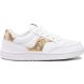 Kids' Saucony Jazz Court Sneakers White / Gold | Singapore 813UZGT